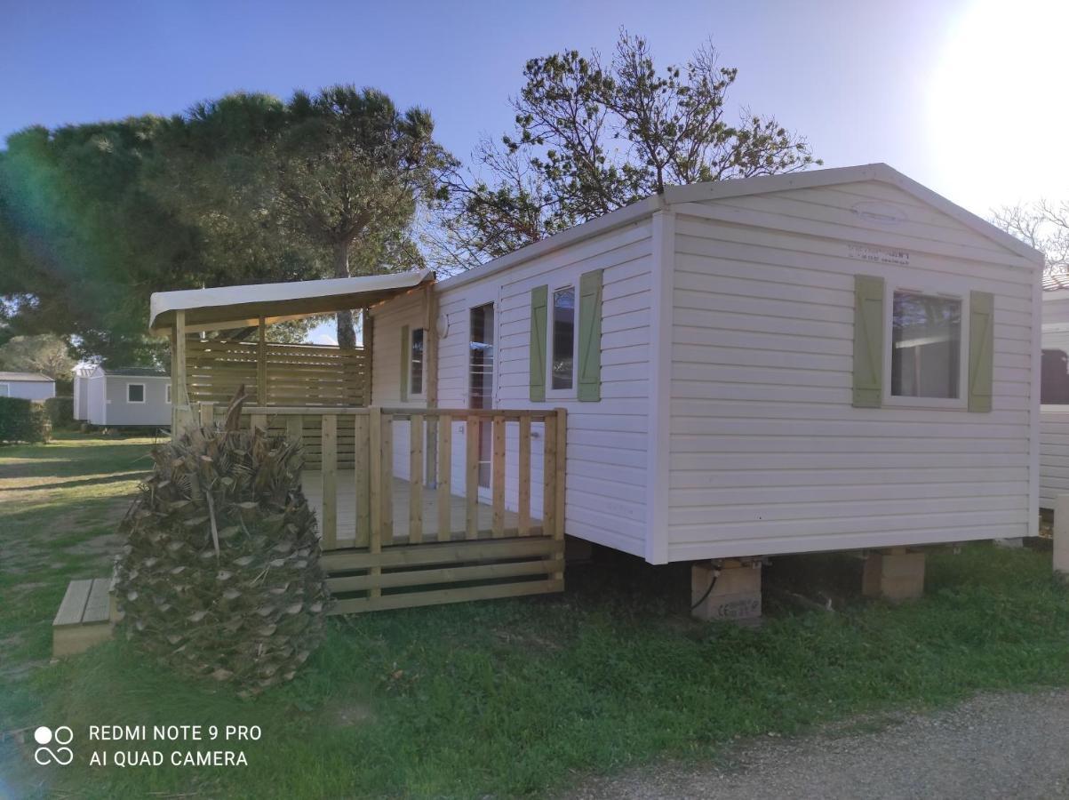 Mobil Home 5-6 Personnes - Climatise ปอร์-ลา-นูแวลล์ ภายนอก รูปภาพ