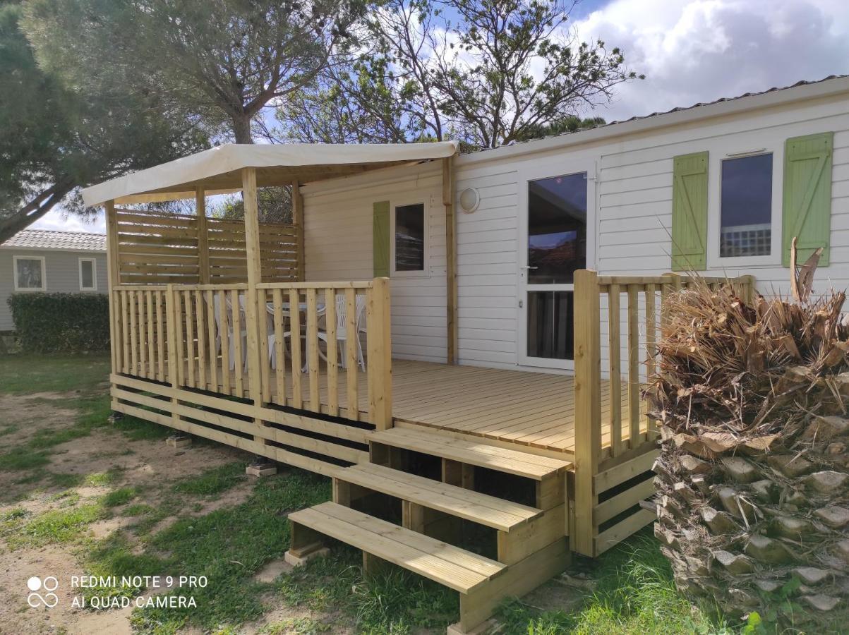 Mobil Home 5-6 Personnes - Climatise ปอร์-ลา-นูแวลล์ ภายนอก รูปภาพ